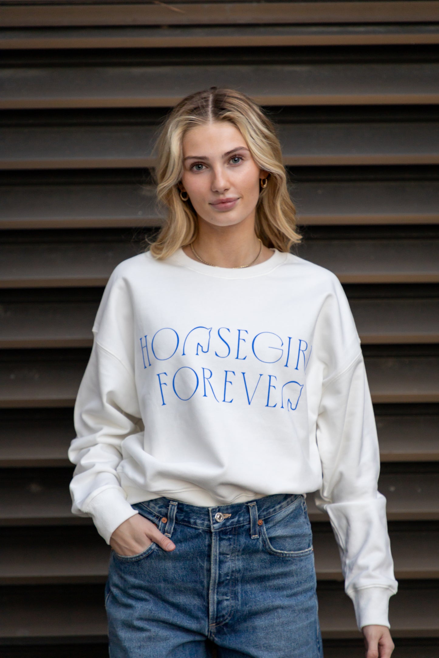 Horsegirl Forever crewneck sweatshirt