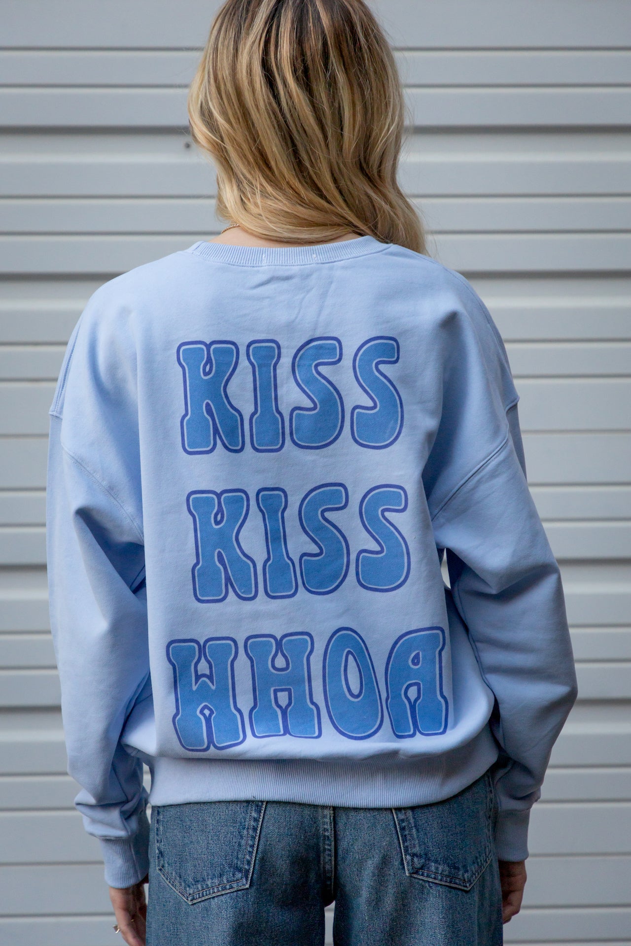 Kiss Kiss Whoa Crewneck Sweatshirt
