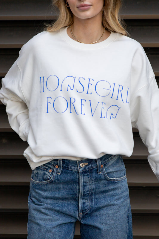 Horsegirl Forever crewneck sweatshirt